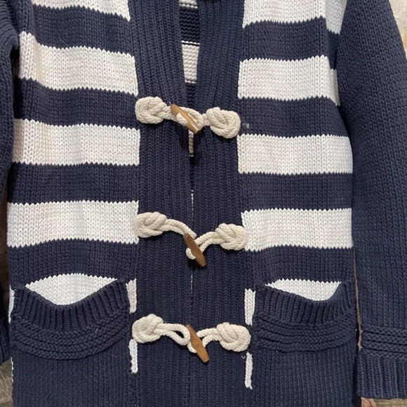 New Anthropologie Maeve Toggle Duster Cardigan sz L - Picture 5 of 6